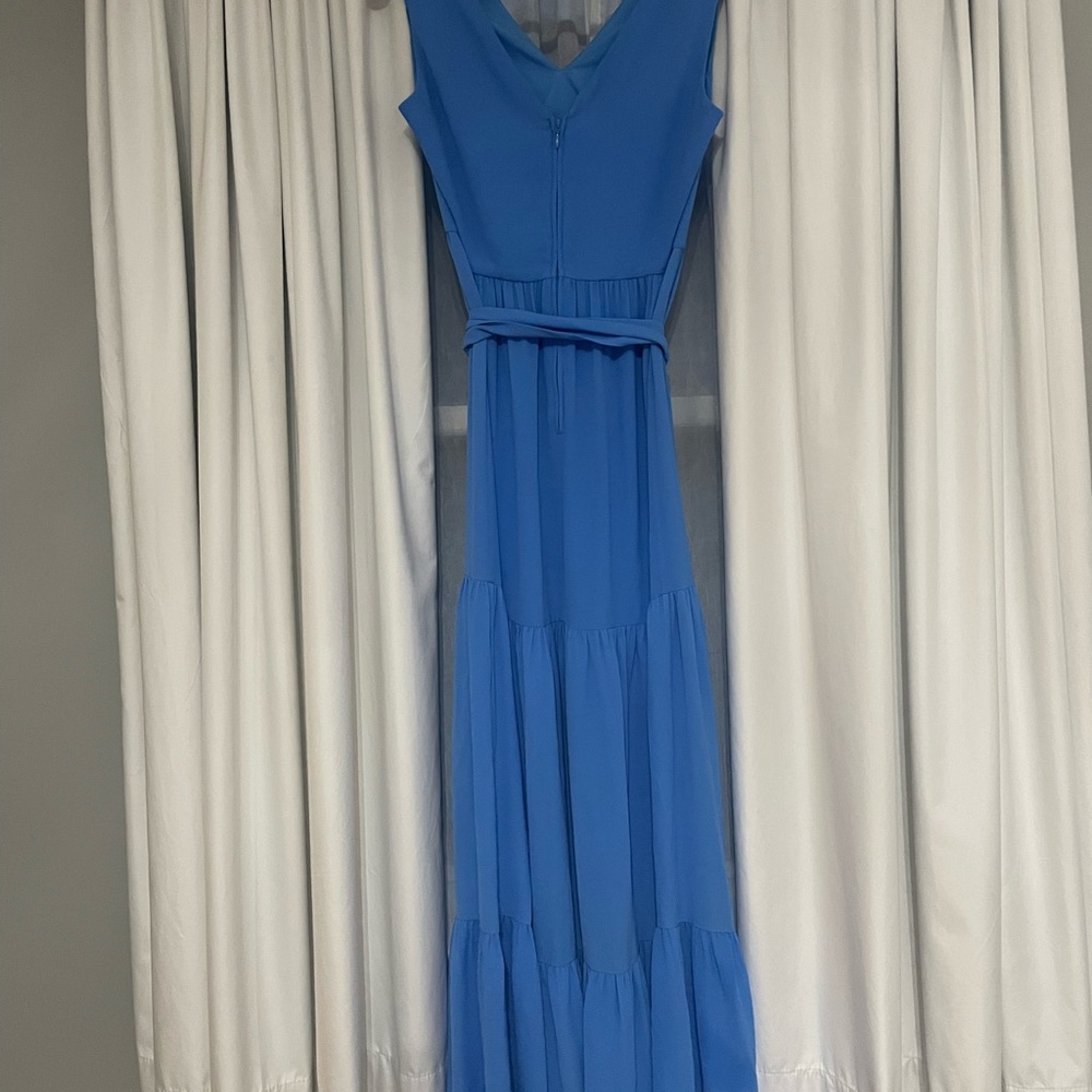 Lilly Pulitzer MAURINE Blue Maxi Dress - Picture 2 of 3